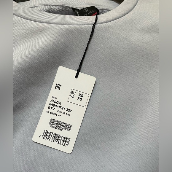 NEW Bogner Fire and Ice Anica Sweatshirt Dress Light Blue size XS - Picture 6 of 6